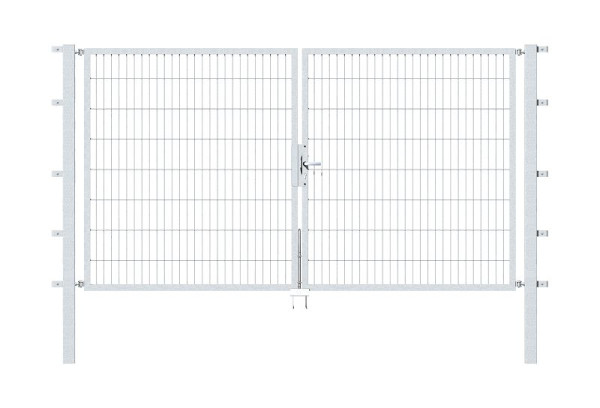 Alberts Doppeltor Flexo Typ 6/5/6, Stahl, feuerverzinkt passiviert, 3000 x 1600 mm, 648930