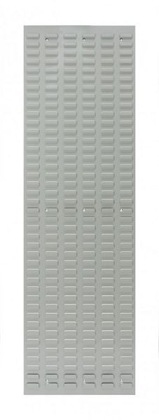 ADB Schlitzplatte, senkrechte Kiemenschlitzung, L456 x B1482 mm, Farbe grau, RAL 7035, 23029