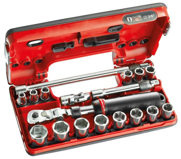 Facom Steckschlüssel-Set 3/8" D-Box, JXL.DBOX1