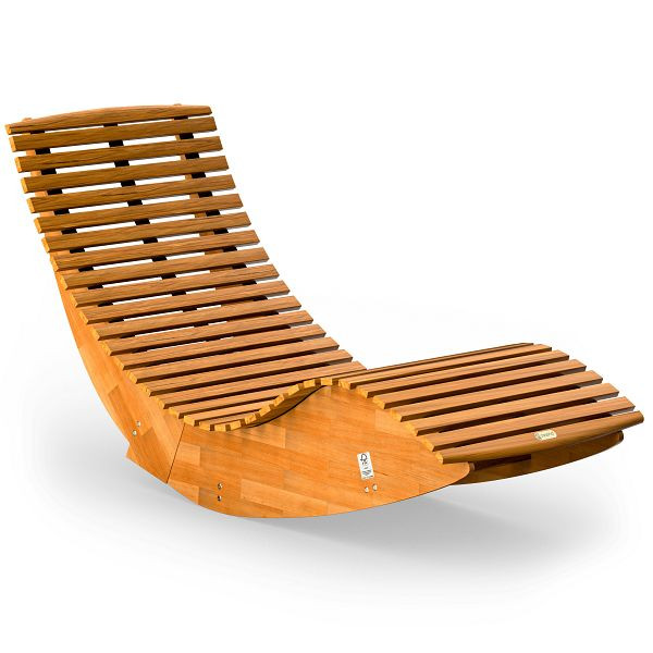 casaria Saunaliege Java 154x60x78cm Akazie FSC klappbar, 101845