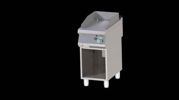 RM Thermik Serie 700, Gas-Grillplatte mit Unterbau, 400x730x900 mm, glatte Grillfläche, FTH-740G