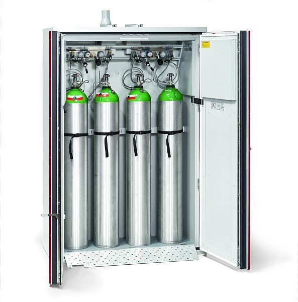 Düperthal Sicherheitsschrank für Druckgasflaschen Typ G90 SUPREME plus XXL, 1395 mm breit, 79-201460-021