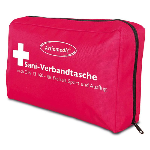 Stein HGS Verbandtasche -Sani- aus Nylon, mit Füllung nach DIN 13160, 230 x 150 x 80 mm, 25378