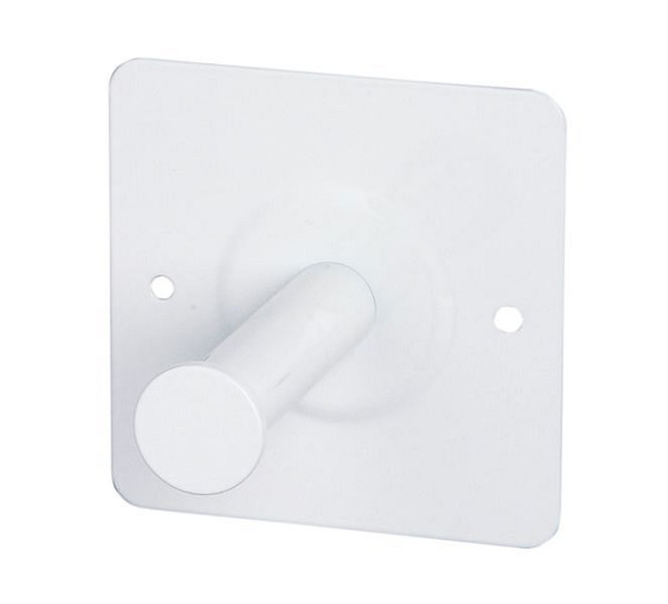 Air Wolf Reserve-Rollenhalter, Serie Omega, H x B x T: 130 x 130 x 122 mm, Edelstahl weiß, 29-435