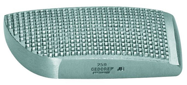 GEDORE Ausbeulamboss, 125 x 55 x 25 mm, Vergütungsstahl, 6457610