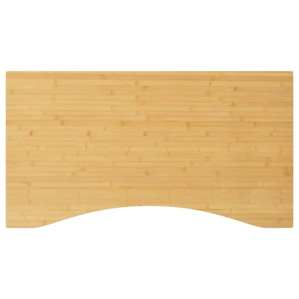 vidaXL Schreibtischplatte 110x60x2,5 cm Bambus, 352745