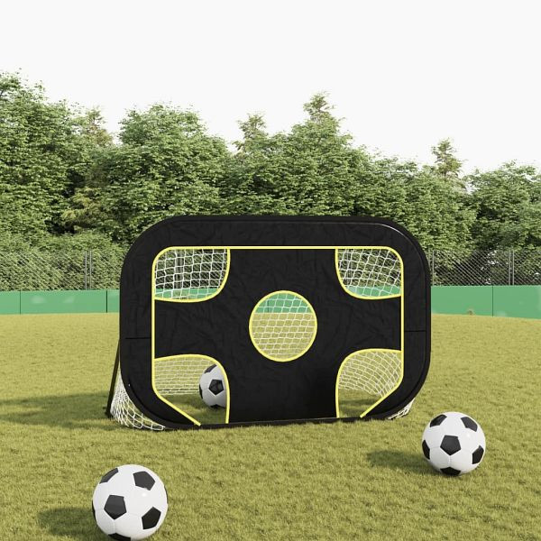 vidaXL Fußballtor mit Torwand 120x80x80 cm Polyester, 93761