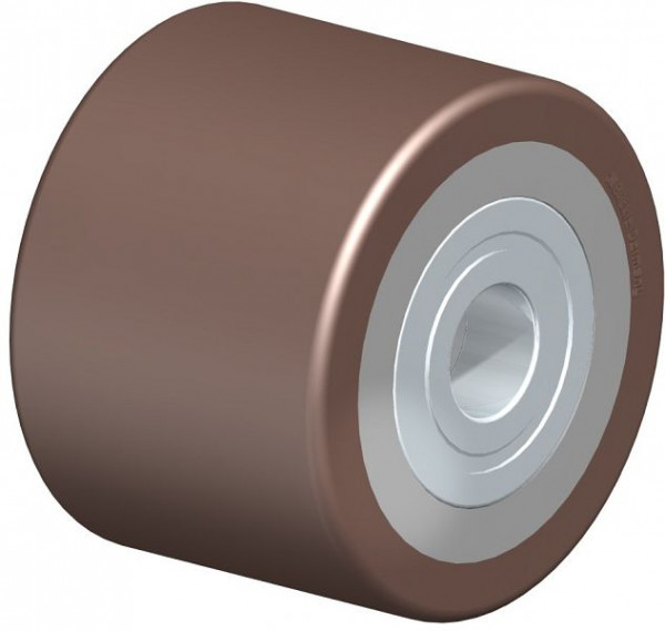 Blickle HB 82x60/20-60K Rad aus Blickle Besthane®, Braun, 755674