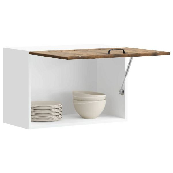 vidaXL Küchen-Hängeschrank Lucca Räuchereiche Holzwerkstoff, 853842