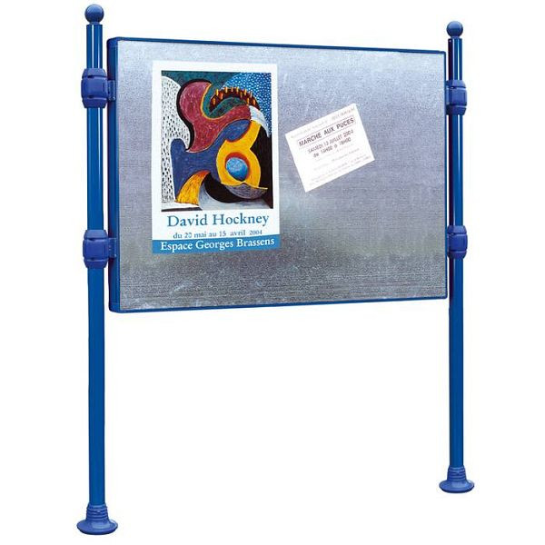 Stein HGS Infotafel -Bowl-, Ohne Titelleiste/2500 mm, 1225 x 1670 mm, Stein HGS grau, 22512-09