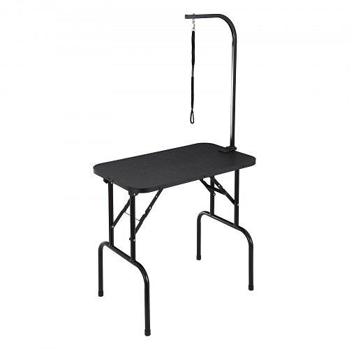 VEVOR Trimmtisch 875x472x1533mm Edelstahl 99,8kg Tragfähigkeit Hund Faltbar 807,7x459,7mm Desktop Ideal für Baden Trimmen Trocknen, ZDMRZ32INCH0M0K0IV0