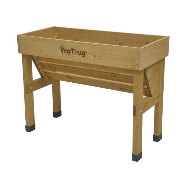 VegTrug Hochbeet Wallhugger 103 x 46 x 80cm VegTrug Farbe: natur, 1016