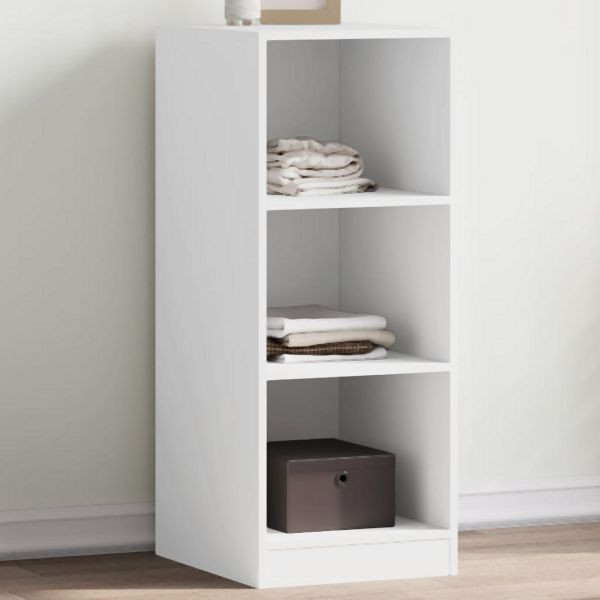 vidaXL Kleiderschrank Weiß 48x41x102 cm Holzwerkstoff, 840828