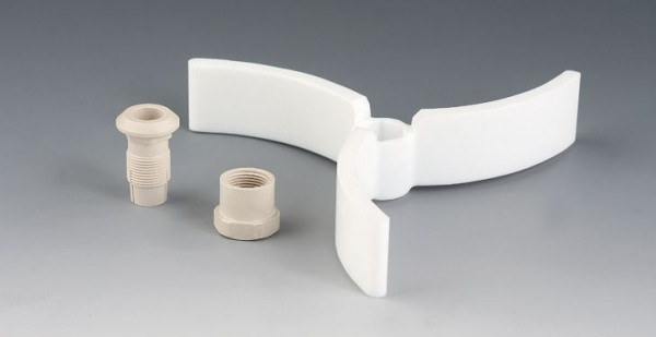 Bohlender Impeller-Zusatzflügel für Durchmesser Welle in mm: 10, Flügelmaße laut Abbildung A-B-C in mm: 60 - 25 - 6, C 443-08