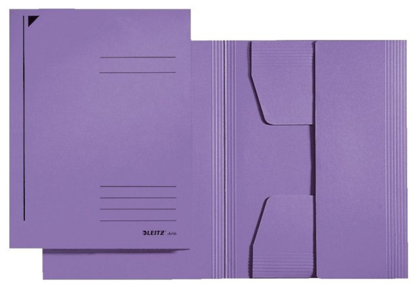LEITZ 3924 Jurismappe, A4, Pendarec-Karton 430g, violett, 3924-00-65
