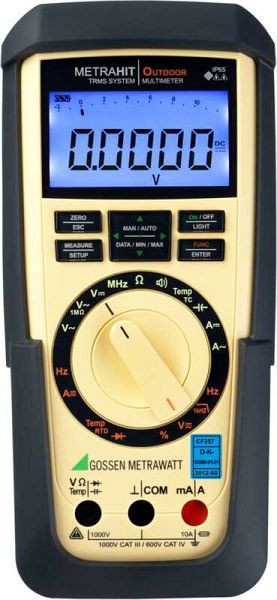 Gossen Metrawatt TRMS-System Multimeter, absolut robust, stoßfest, wasserdicht, staubdicht und auch unter extremen Temperaturen einsatzfähig, M240O