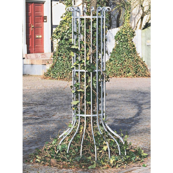 Stein HGS Baumschutzgitter aus Schmiedeeisen, Bodenmontage, BG2 farbig beschichtet, Ø1250mm außen/Ø 500mm innen/Höhe 1800mm, 13393