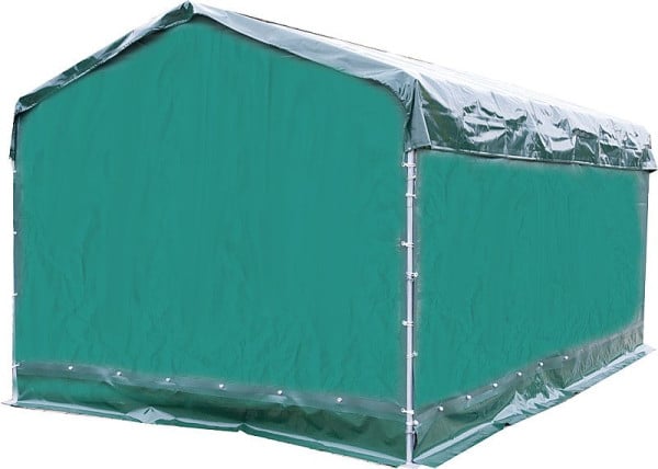 Patura Wetterschutzplane für Panel-Dach 3 x 3,6 m, Seitenteil Länge 3 m, 313067
