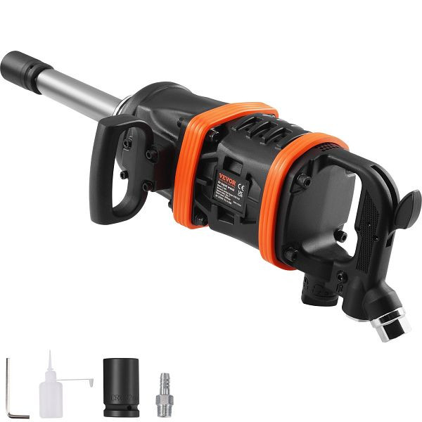 VEVOR Druckluft-Schlagschrauber Max Lösemoment 7016 Nm Vierkant 2,54 cm (1 Zoll), KQ5800N16000NF3RPV0