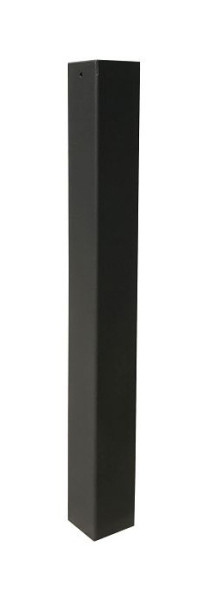 Schake Stilpoller Stahlrohr 70 x 70 mm Serie 4071B, ortsfest, zum Einbetonieren mit Erdanker, Gesamtlänge ca. 1300 mm, 4071B