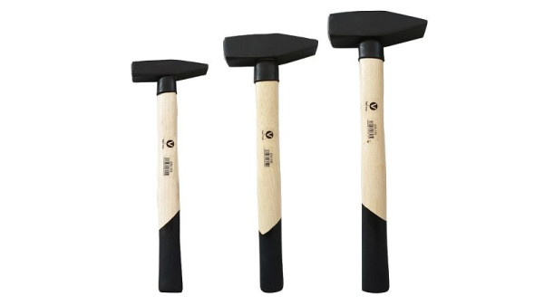 VaGo-Tools Profi 3-teiliges Set Schlosserhammer Schlosser Hammer 300 800 1000 g Hämmer, 233-103/108/110 je 1_cv