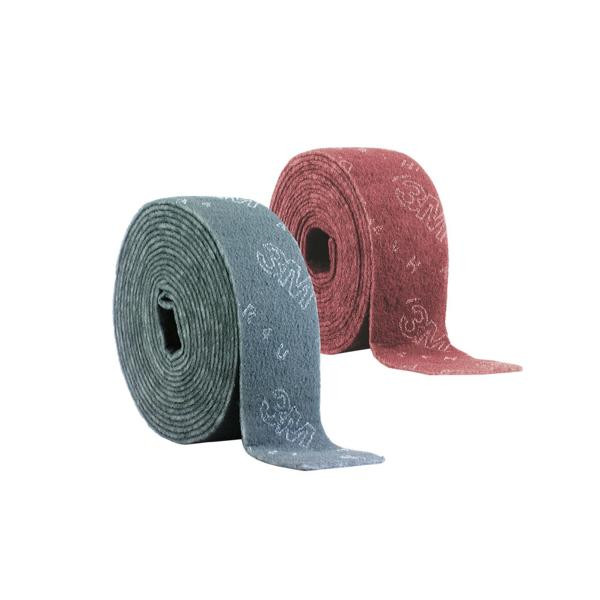 3M Scotch-Brite Vliesrolle CF-RL, 150 mm x 10 m, S, ultra fine, VE: 6 Rollen, 7000077496
