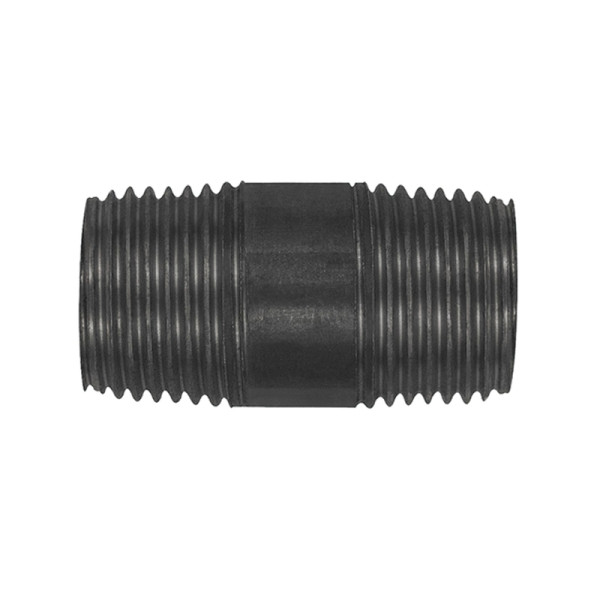 Riegler Rohrdoppelnippel 23, AG/AG, R 2, Länge 60,0 mm, DIN EN 10241, 135406