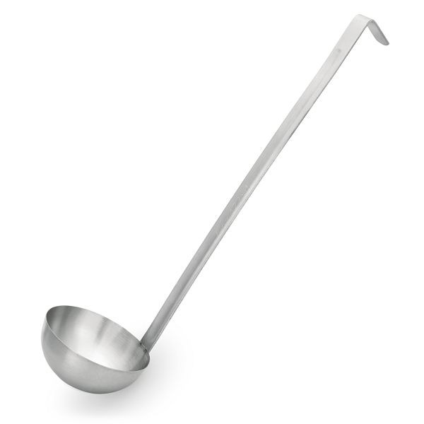 WAS Schöpfkelle, angepunkteter Hakenstiel, Durchmesser 6 cm, 25 cm, Chromnickelstahl, VE: 4 Stück, 1589060