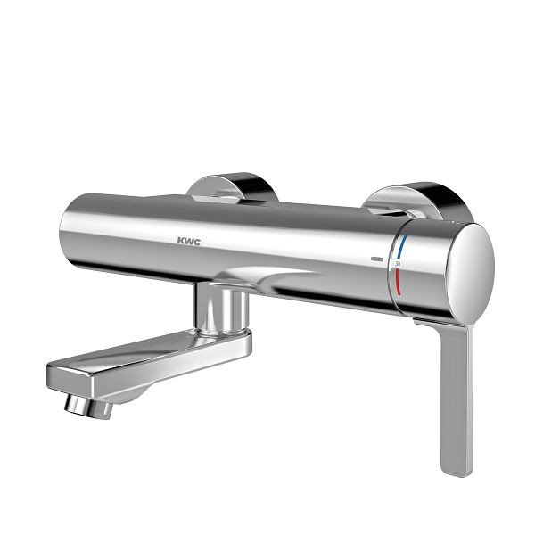 KWC Thermostat-Wandbatterie, F5, EHM, Schwenkauslauf, 275 mm, Hygieneoption, 2030066486