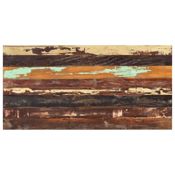 vidaXL Tischplatte Rechteckig 60x120 cm 25-27 mm Altholz Massiv, 286057