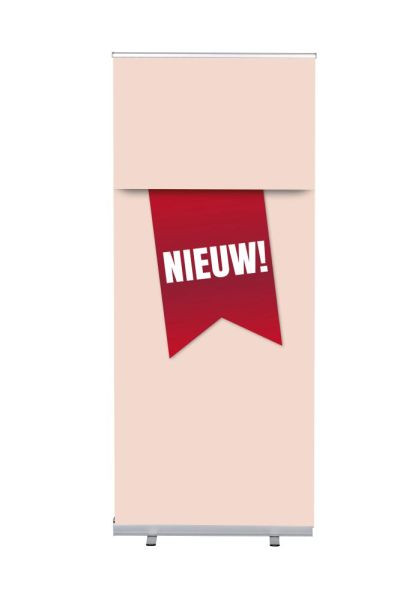 Showdown Displays Roll-Banner Budget 85 Komplettset Neu Rot Niederländisch, RBB085LSFI343
