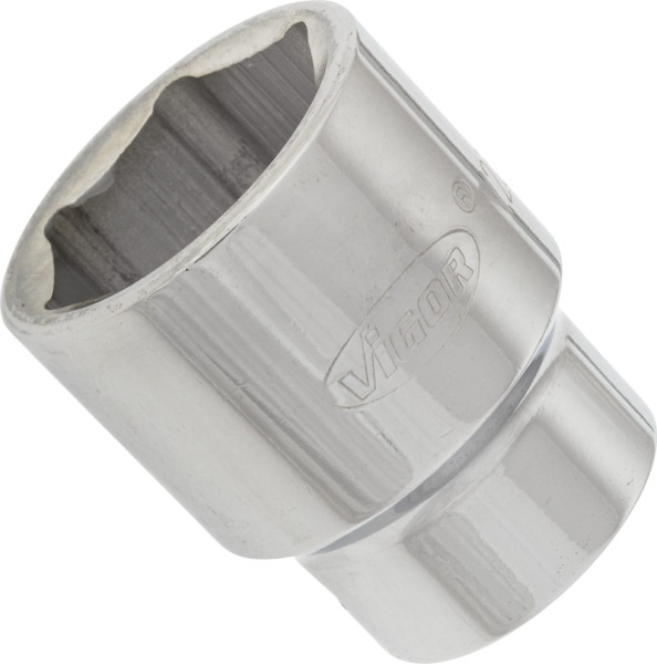 VIGOR Steckschlüsseleinsatz, Vierkant hohl 20 mm (3/4 Zoll), Außen-Sechskant Profil, 34 mm, V2332N