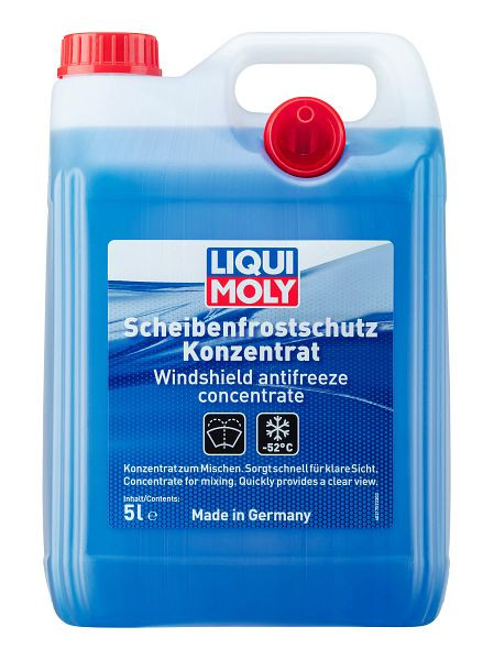 LIQUI MOLY Scheibenfrostschutz Konzentrat, Kanister Kunststoff, VE: 5 Liter, 21757