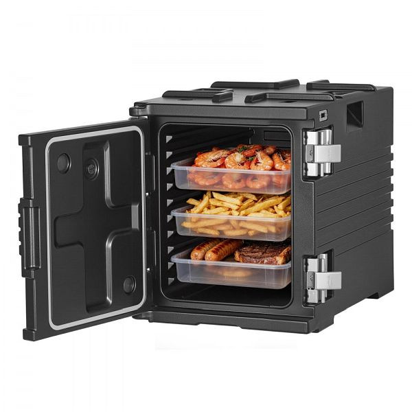 VEVOR Thermobox 75 L, LLDPE Isolierbox 650x450x549 mm zum Warmhalten/Kühlen, Transportbox für Speisen/Getränke, SPBWXHSLLDPEJ6R5O001V0