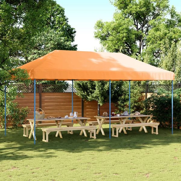 vidaXL Partyzelt Faltbar Pop-Up Orange 580x292x315 cm, 4004937