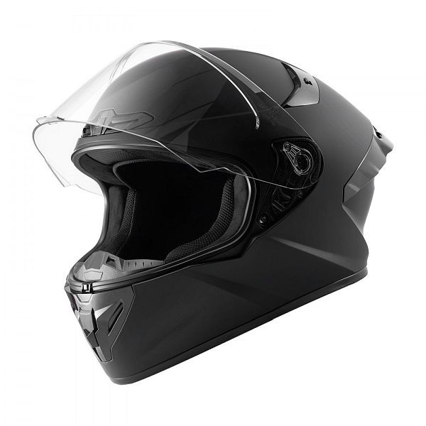 VEVOR Integralhelm Größe L, ECE 22.06, Vollvisier mit Bluetooth-Fach, Motorradhelm für Damen & Herren, Schwarz, QKOZBLMHSDCZ93X4L001V0