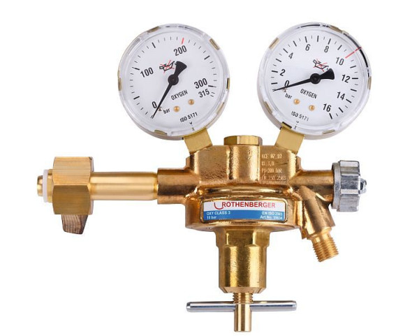 Rothenberger Sauerstoff-Druckminderer mit Manometer, 35634