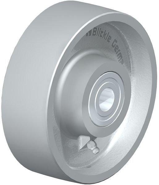 Blickle G 150/20K Rad aus Guss, Grau, 17855