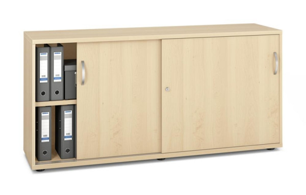 Deskin Schiebetürenschrank MULTI MODUL-PRO, Ahorndekor, B 1600 x H 780 x T 420 mm, 352231