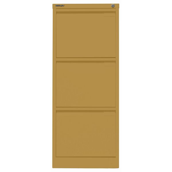 Bisley Hängeregistraturschrank, einbahnig, 3 HR-Schubladen, 682 dijon, 3633682