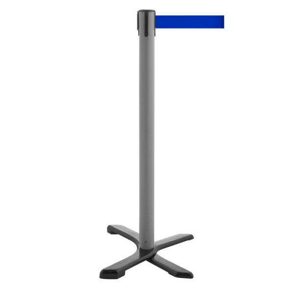 Stein HGS Personenleitsystem -P-Line Compact-, grau, blau, mit Gurtendstück (Standard), 34866-0302