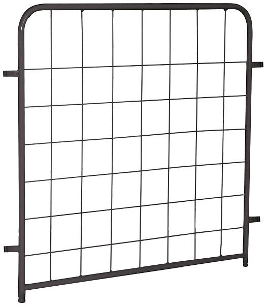 VARIOfit Längswand für Paket-/Etagenwagen, niedrig, Außenmaße: 925 x 925 mm, RAL 7016 anthrazitgrau, gsw-500.303/AG