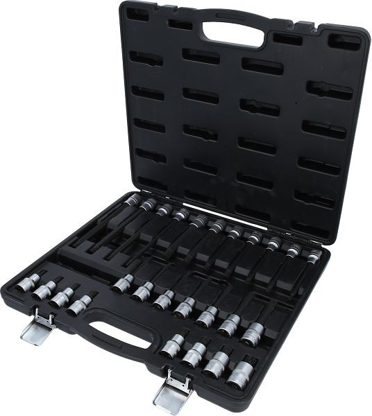 KS Tools 1/2" Bit-Stecknuss-Satz für Vielzahn (XZN)-Schrauben, 26-tlg, 911.4540