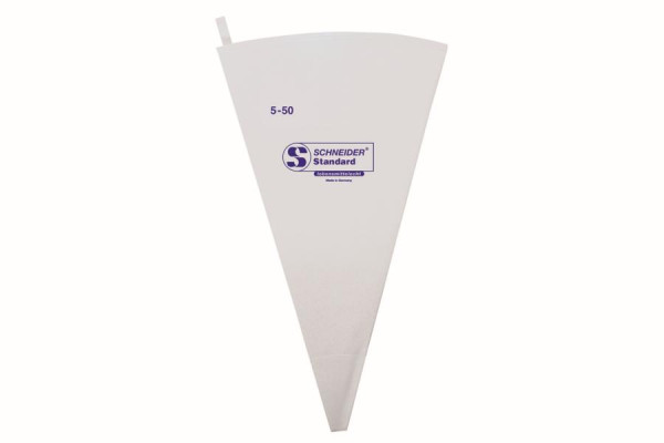 Schneider Spritzbeutel, 5-50 cm, "Standard" in blau, verschweißt, 350175