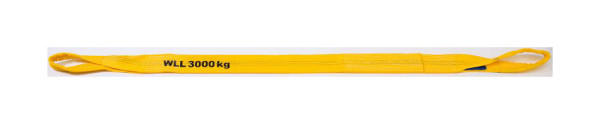 YALE Hebeband 03000-L1 8m 3t mit Schlaufen gelb, N31103080