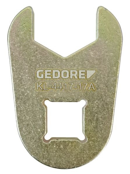 GEDORE KL-4417-17 A Gabel-Steckschlüssel, 3/8", SW 17, 2968169