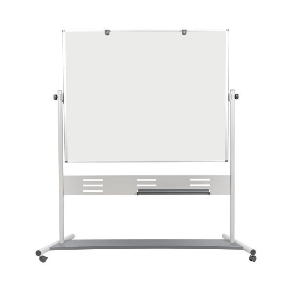 Bi-Office Emailliertes Drehbares Whiteboard "Evolution" Grau 120x90cm, QR5204GR