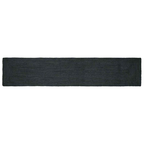 vidaXL Bereichsteppiche Rechtwinklig Dunkelgrau 80 x 400 cm Jute, 42010433