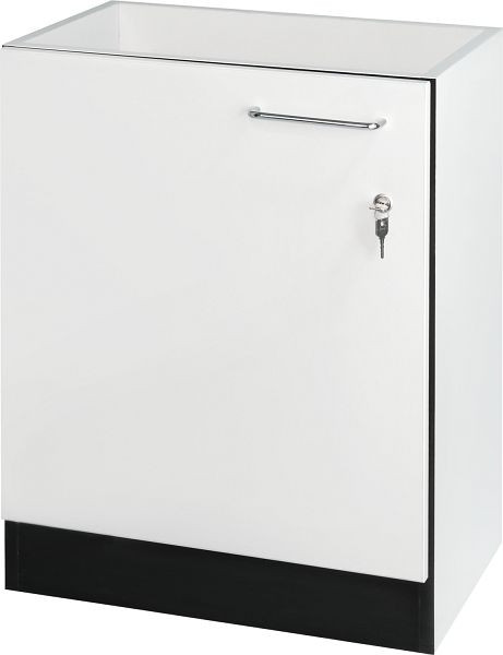 KWC Unterbauschrank, Sirius, Holz, weiß, 570x720x390 mm, Türanschlag links, 2000107663