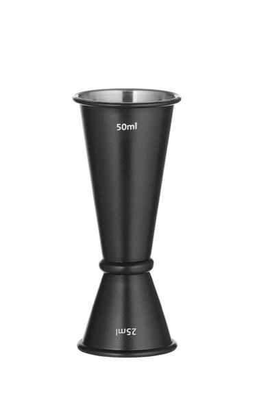 Bar up Barmaß schwarz mit Ring 25 + 50 ml, elegant, 596654